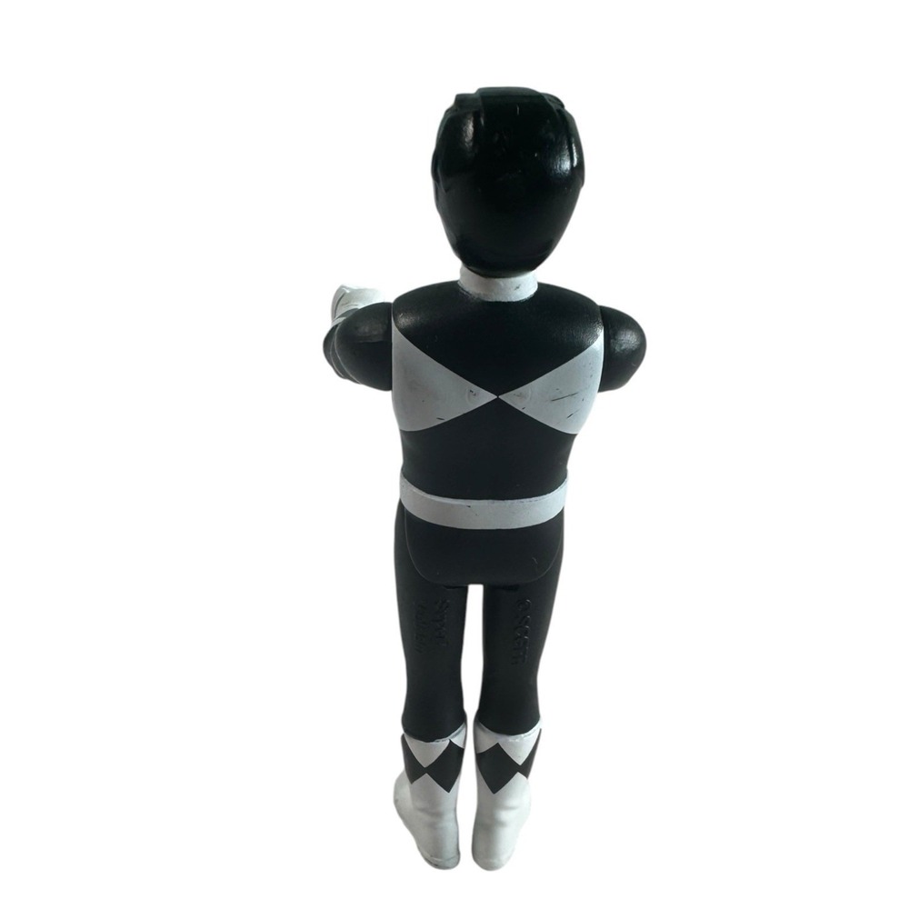 Super7 Power Rangers Black Ranger ReAction Figure 3.75 inch Action Figure - Picture 5 of 7